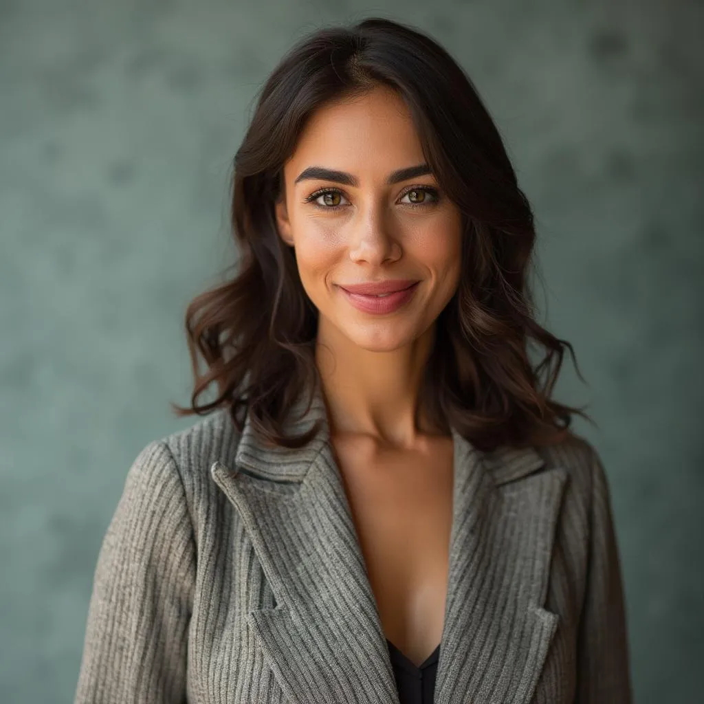 Retrato de Elena García, Diseñadora Principal