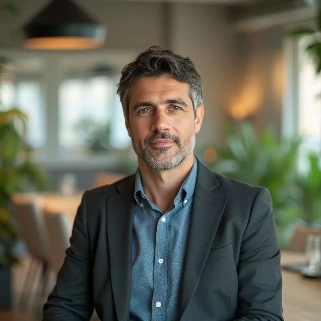 Retrato de Javier Alonso, Jefe de Sostenibilidad